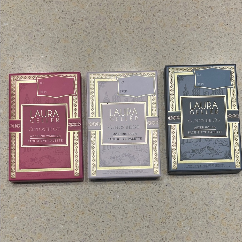 Laura Geller On-the-Go Face & Eye Palette Trio